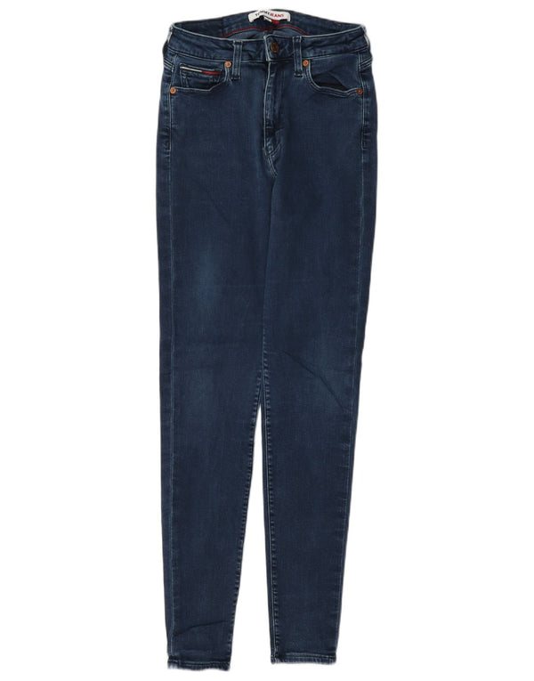 Vaqueros pitillo para mujer Tommy Hilfiger W26 L30 Algodón azul marino