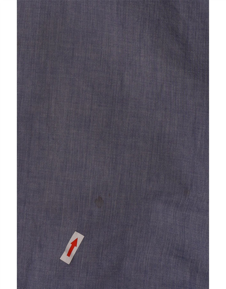 Zara Hombre Cazadora Bomber UK 38 Azul Medio