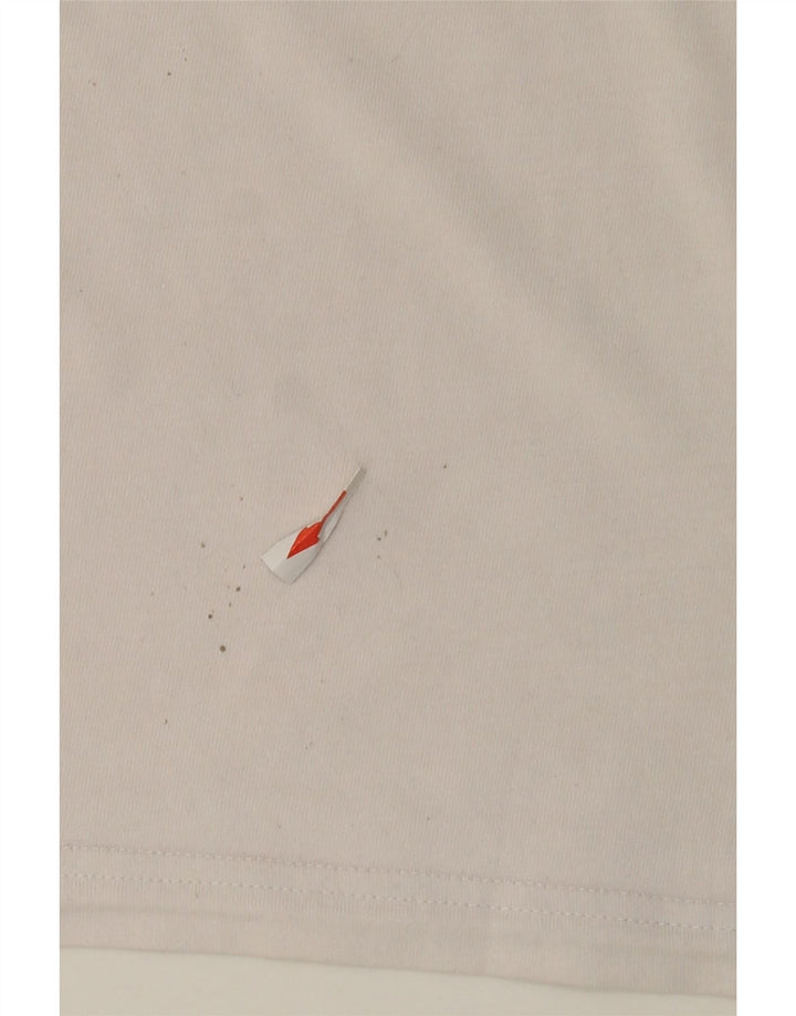 Camiseta Adidas Hombre Top Medium Blanco Algodón