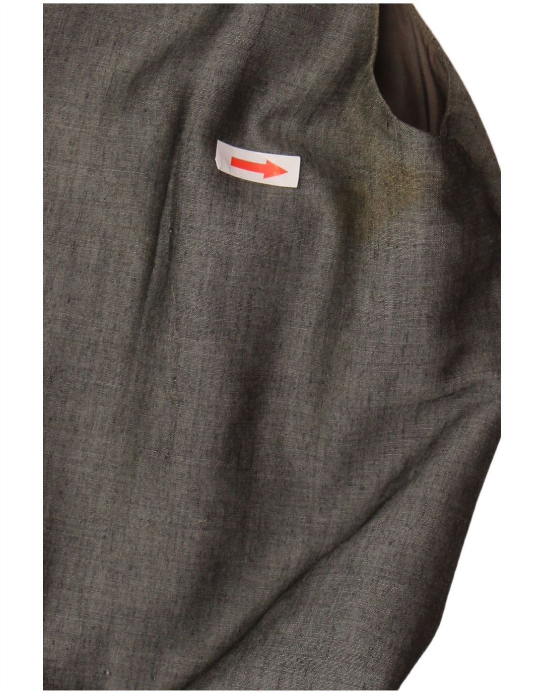 Apriori Vestido recto regular para mujer UK 46 Viscosa gris grande