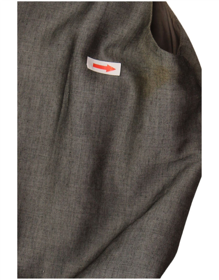 Apriori Vestido recto regular para mujer UK 46 Viscosa gris grande