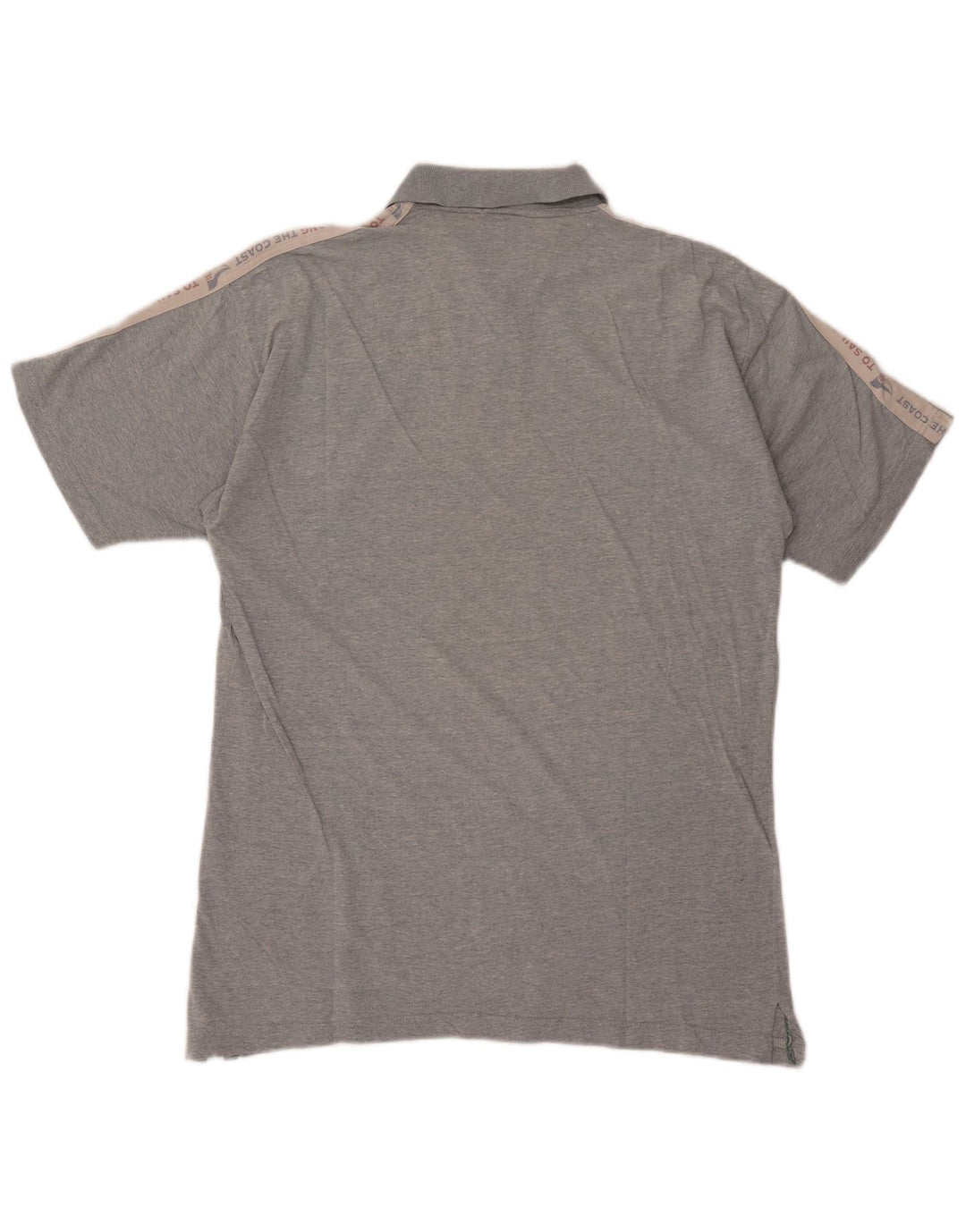 Mc Crae's Polo gráfico para hombre XL Algodón gris