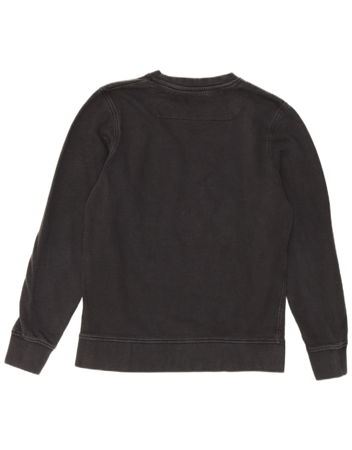 Jack & Jones Hombre Sudadera Gráfica Jumper Small Algodón Negro