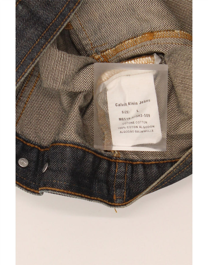 Calvin Klein Chaqueta vaquera para mujer Reino Unido 16 Algodón azul grande