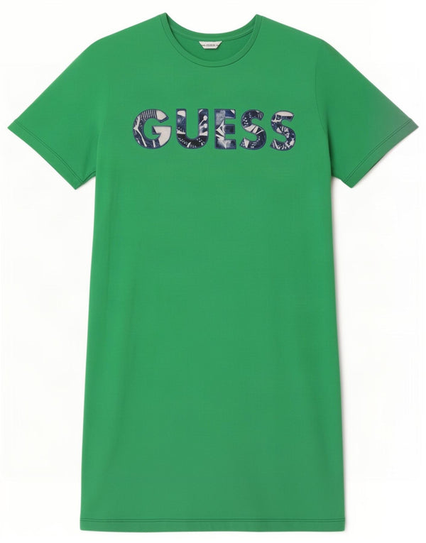 Guess Vestido camiseta gráfico para mujer UK 46 Large Green