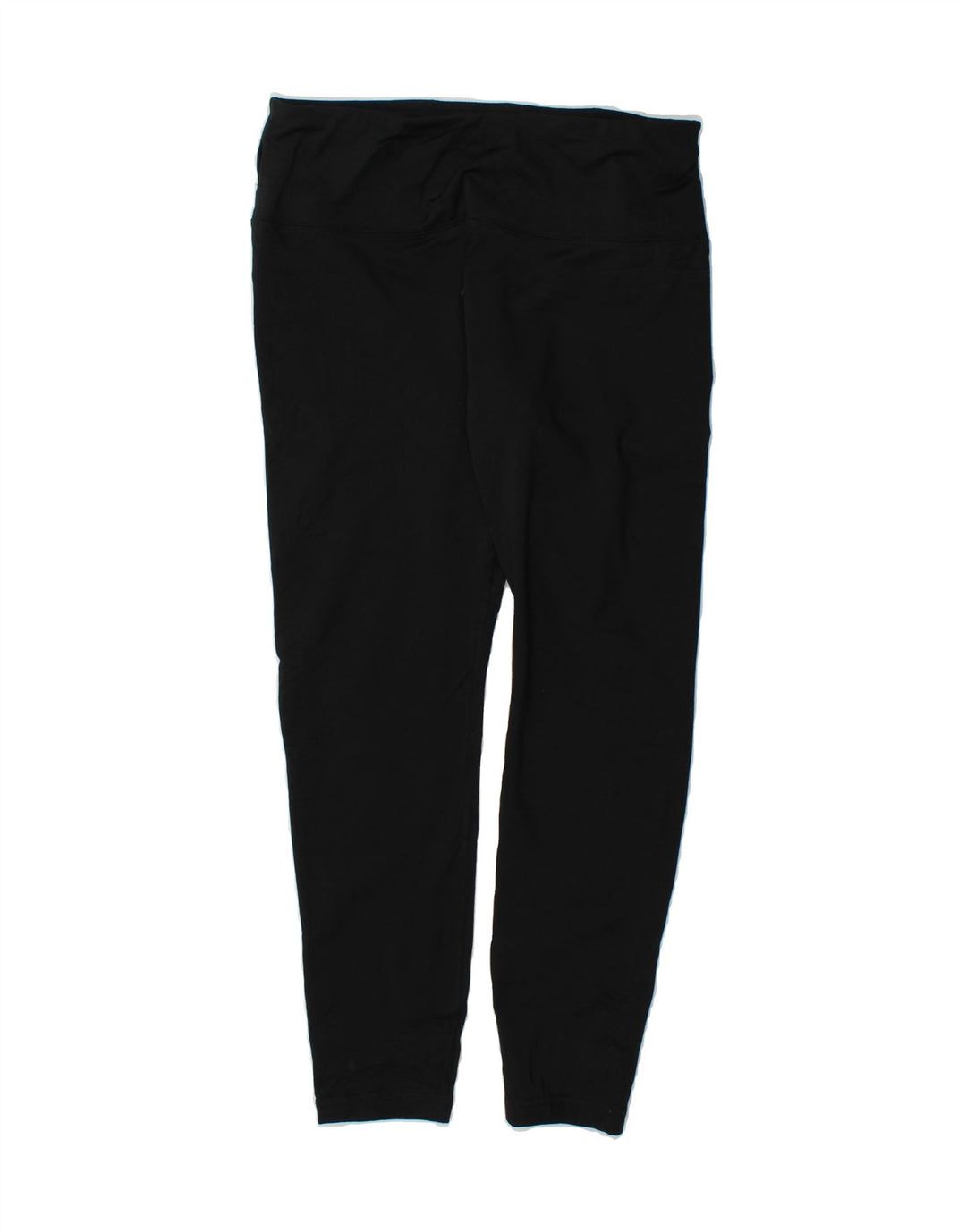 REEBOK Womens Leggings UK 14 Large  Black Polyester Vintage Reebok and Second-Hand Reebok from Messina Hembry 