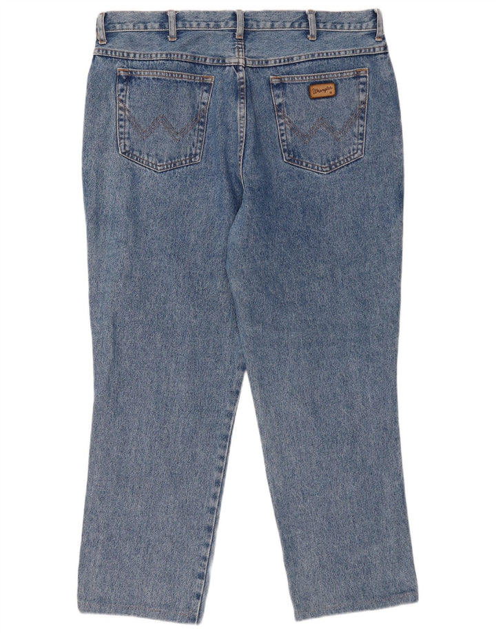 WRANGLER Vaqueros rectos para hombre W40 L28 Algodón azul