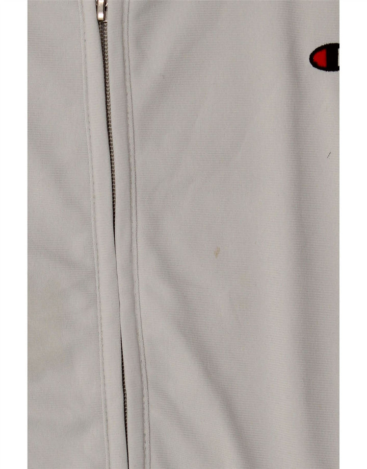 CHAMPION Chaqueta de chándal para hombre XL Poliéster gris