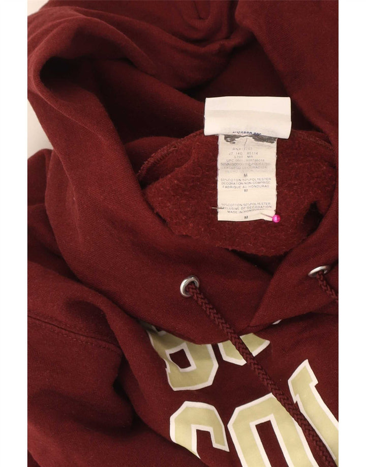 Champion Graphic Regular Fit Sudadera con Capucha para Hombre Medium Maroon College