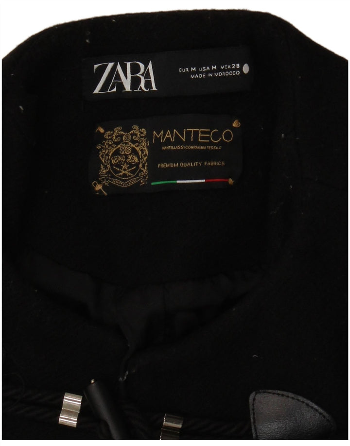 Zara Mujer Capa Capa Reino Unido 42 Mediano Negro