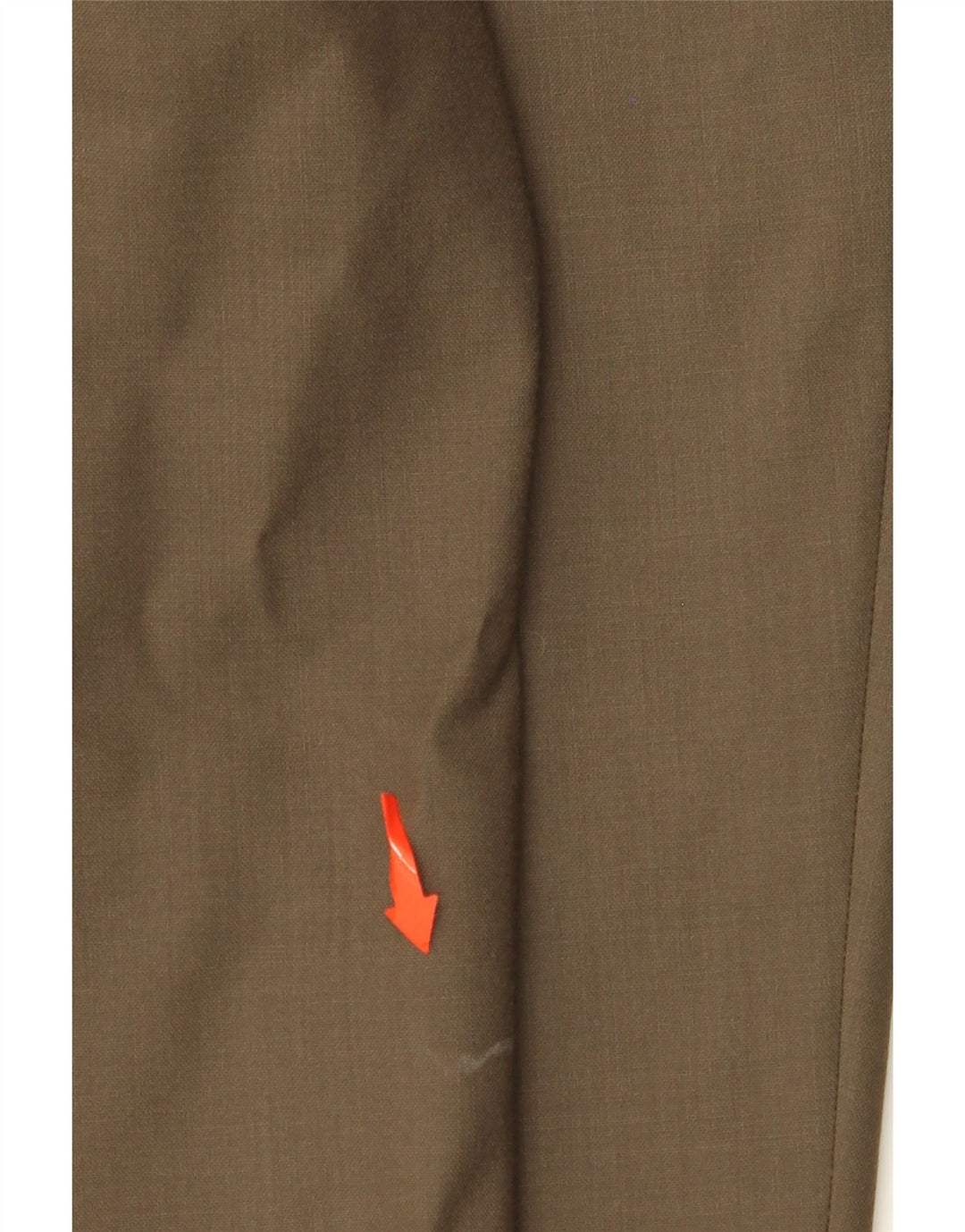RALPH LAUREN Pantalón de traje con pinzas Total Comfort para hombre W42 L32 Lana caqui