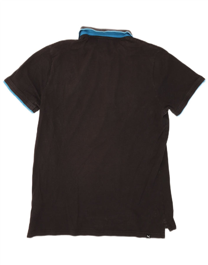 Polo Puma Hombre XL Algodón Negro