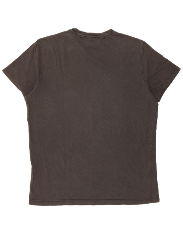 Tommy Hilfiger Camiseta Hombre Top XL Algodón Negro