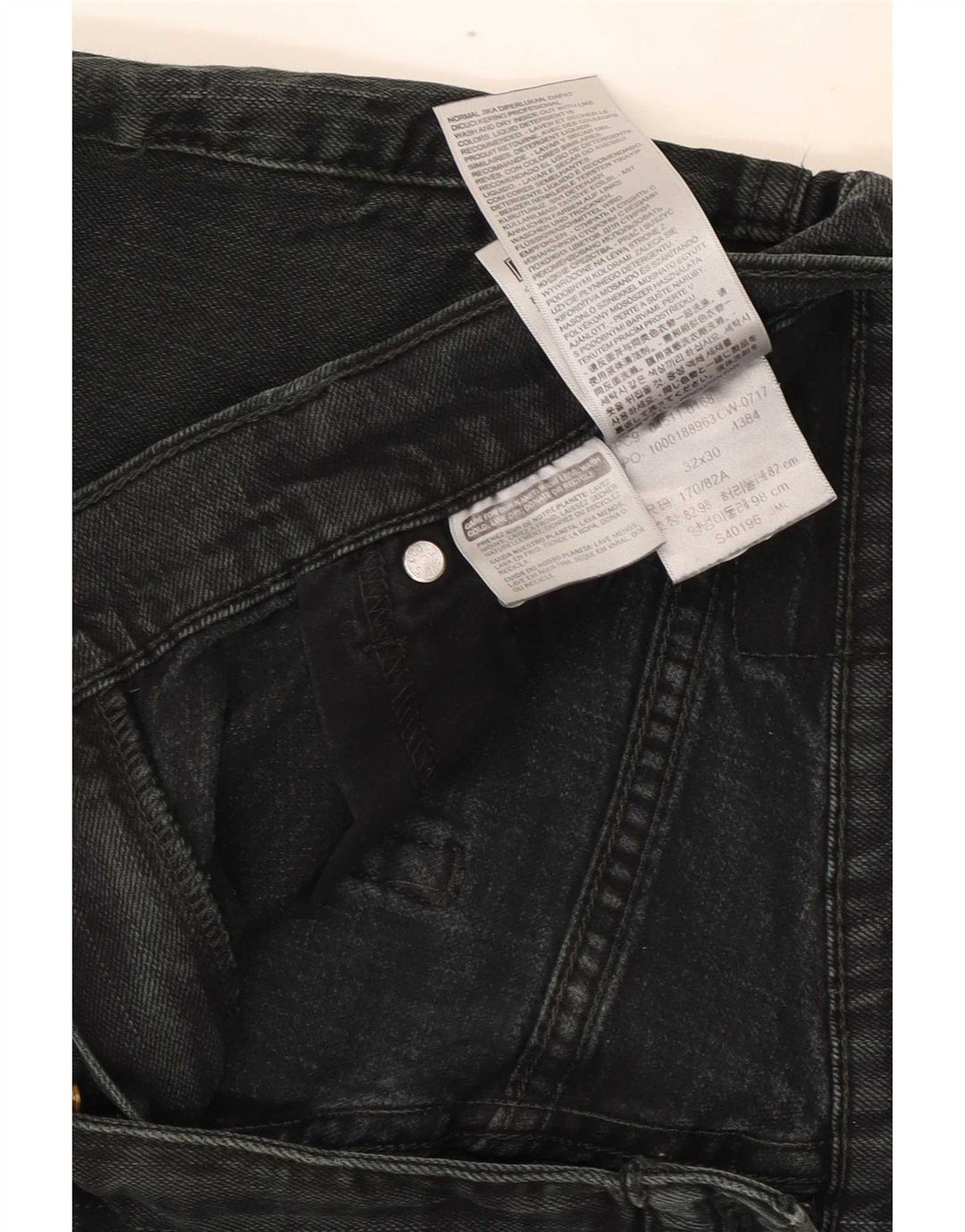 Levi's Vaqueros ajustados para hombre W32 L30 Algodón gris