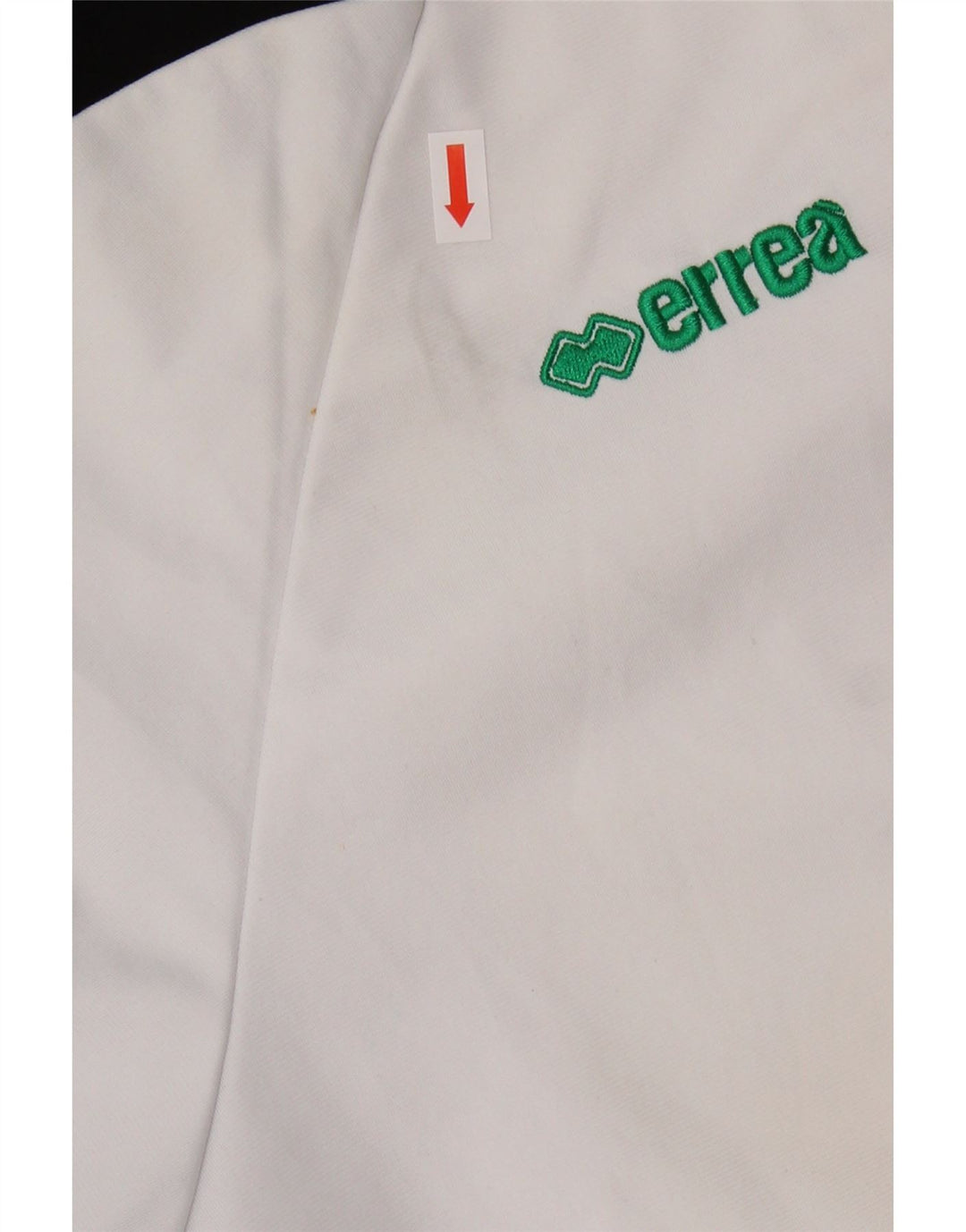 ERREA Mens Tracksuit Top Jacket Small Off White Colourblock Polyester Vintage Errea and Second-Hand Errea from Messina Hembry 