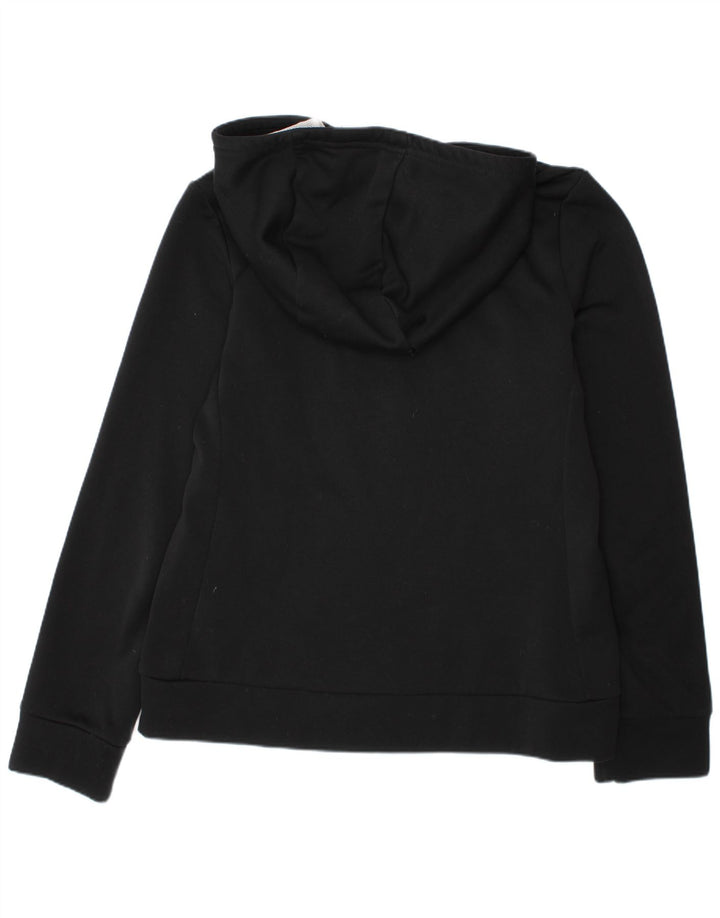 Nike - Sudadera con capucha para niños (10 a 11 años, talla mediana, poliéster), color negro