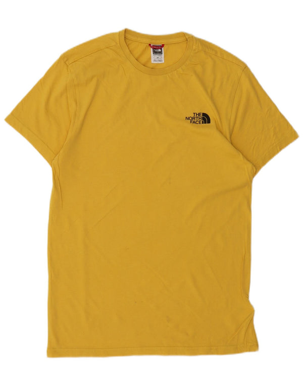Camiseta The North Face Hombre Top Small Amarillo Algodón