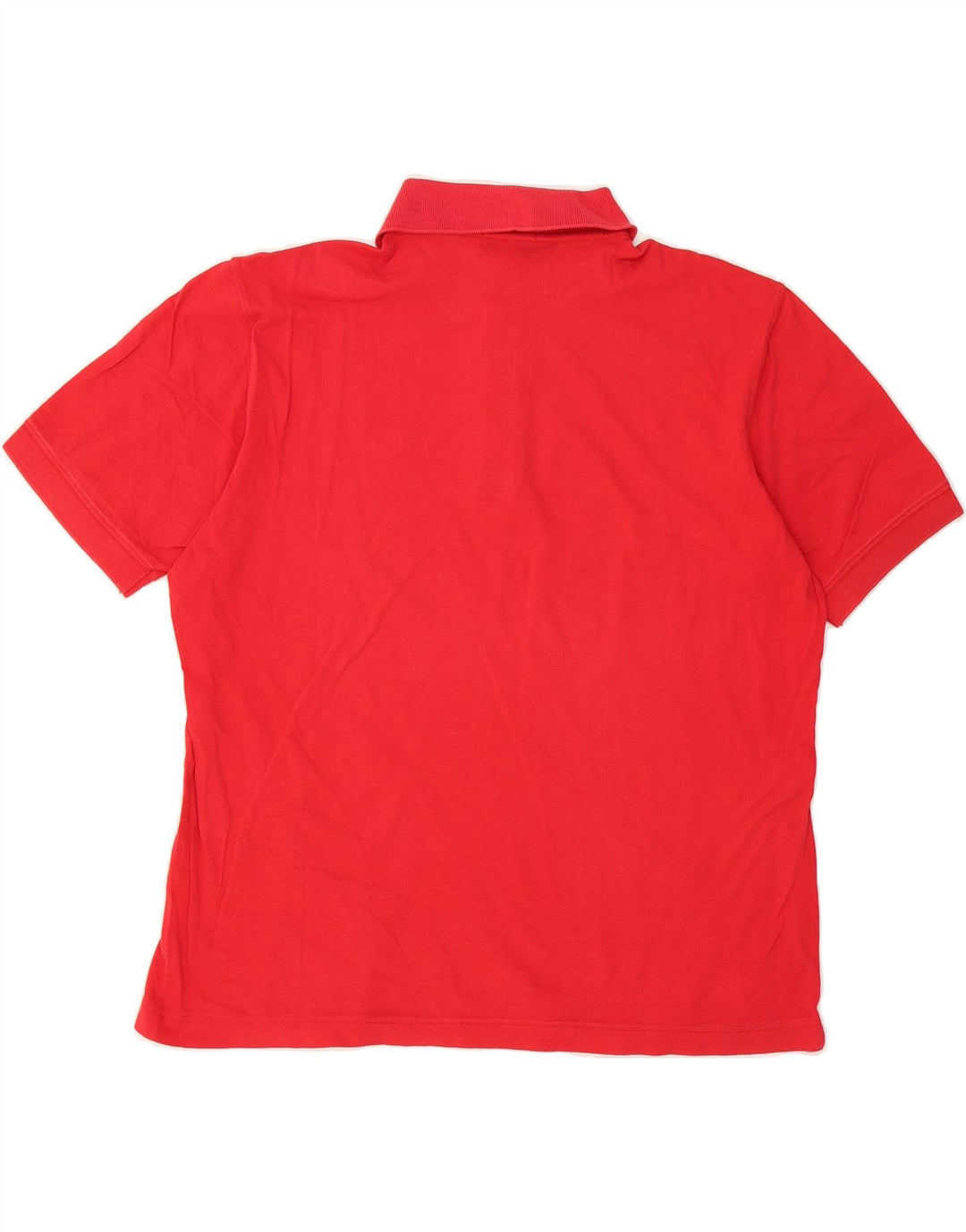 SERGIO TACCHINI Mens Polo Shirt IT 50 Medium Red Cotton Vintage Sergio Tacchini and Second-Hand Sergio Tacchini from Messina Hembry 