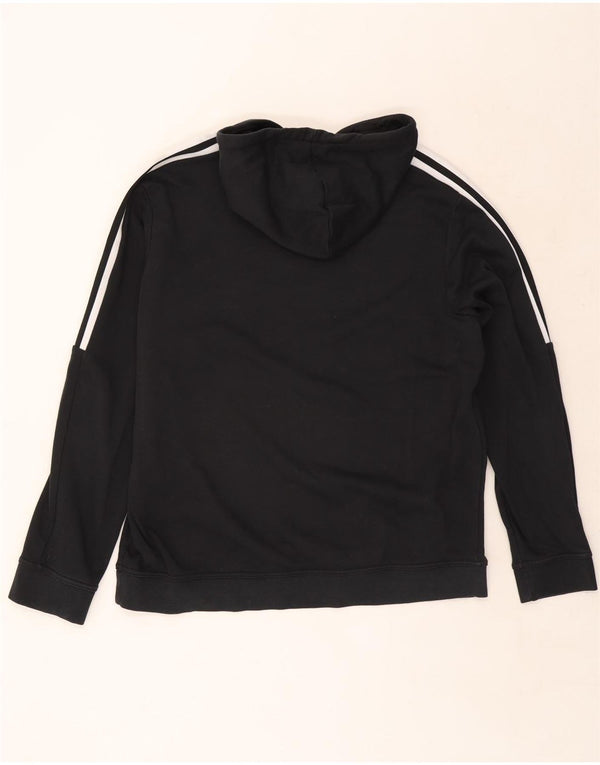 Adidas Hombre Sudadera con capucha Jumper XL Negro Algodón