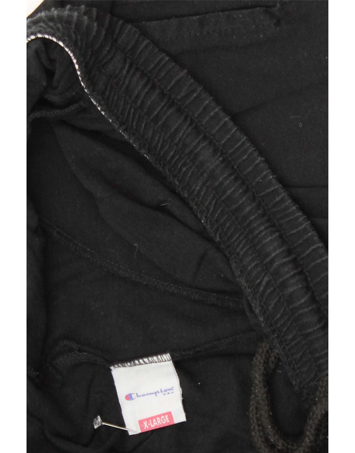 Champion Pantalón De Chándal Hombre XL Algodón Negro