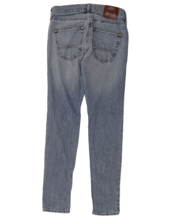 Vaqueros pitillo Hollister para hombre W28 L30 Algodón azul