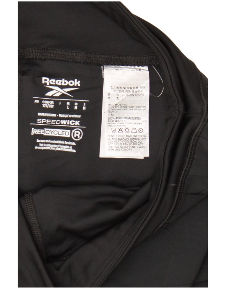 Reebok Falda pantalón para mujer UK 44 Mediano Negro Poliéster
