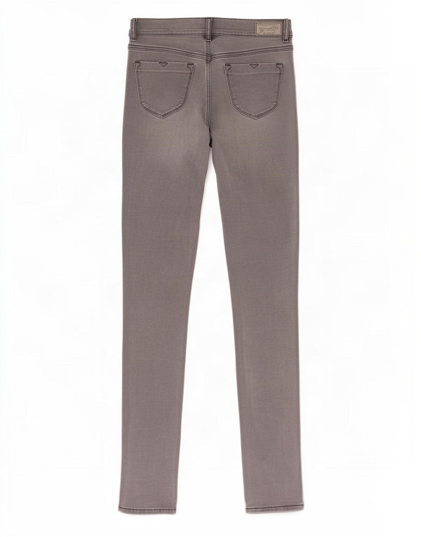 Diesel Mujer Livier Vaqueros Jegging Super Slim De Cintura Baja W31 L35 Algodón Gris