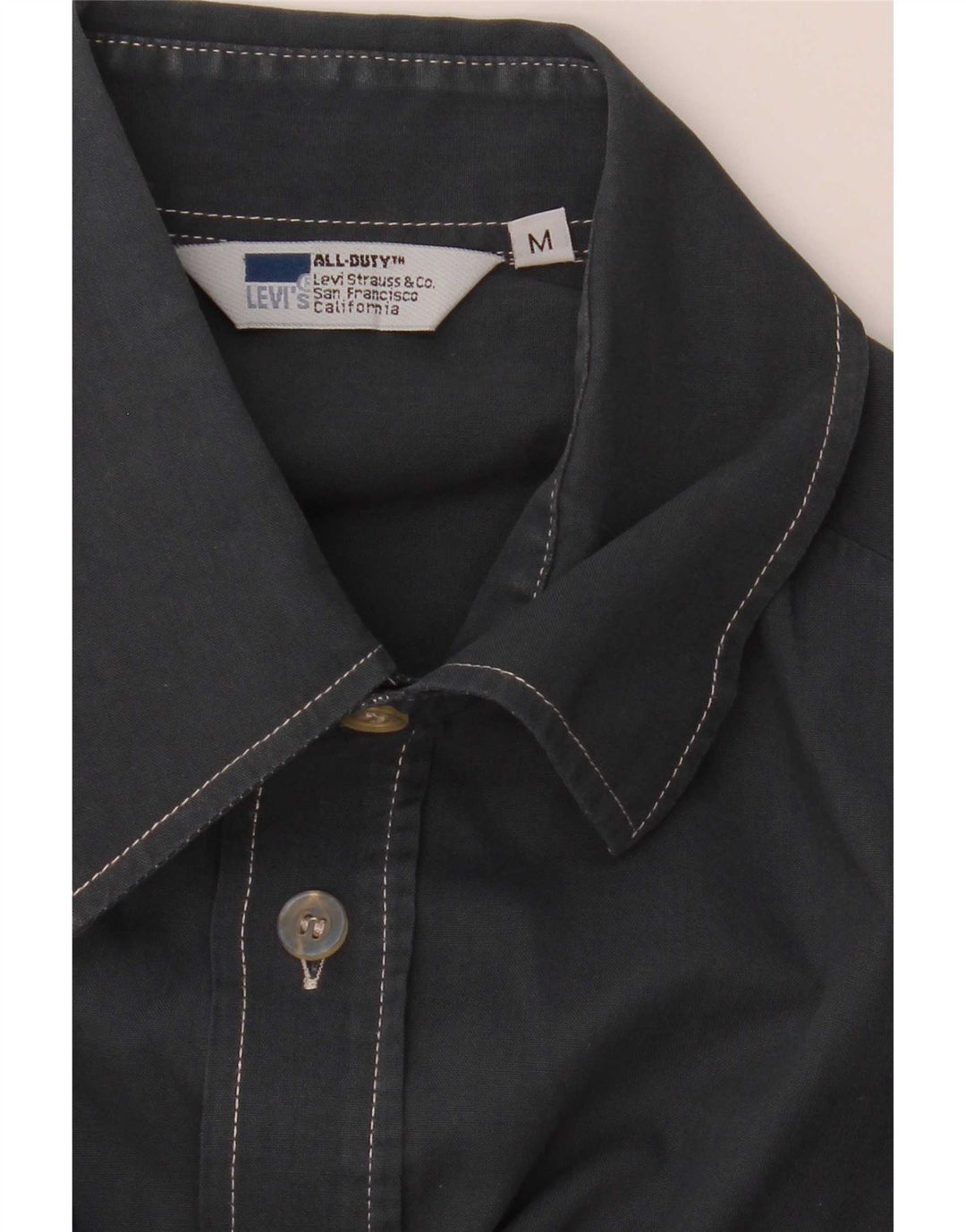 Camisa Levi's Hombre Manga Corta Gris Medio