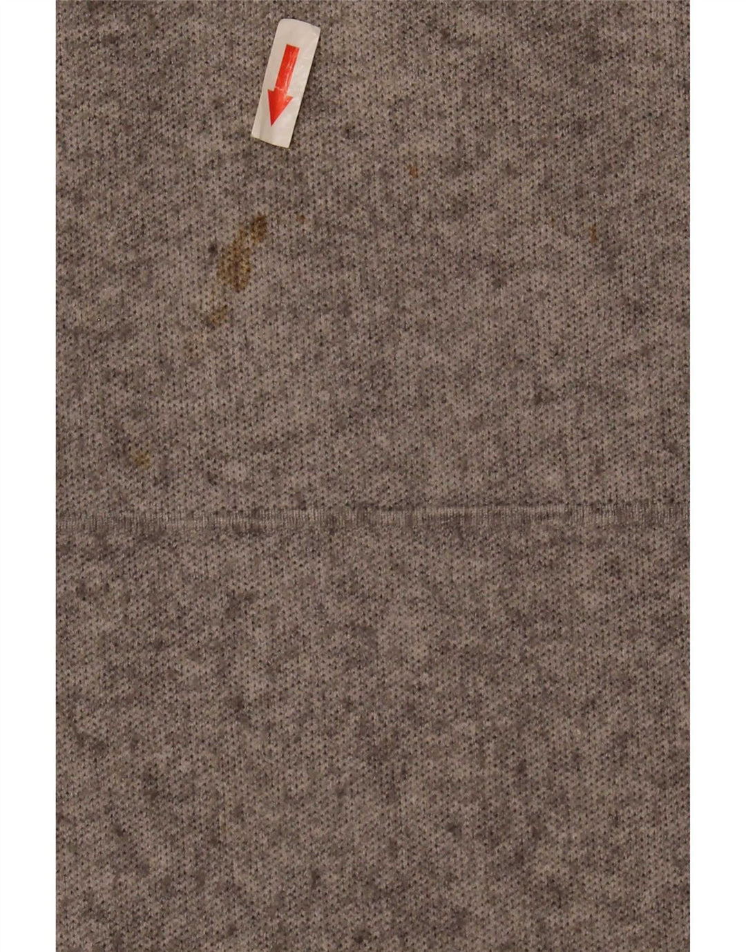 Zara Mujer Abrigo Extragrande UK 10 Pequeño Gris Moteado