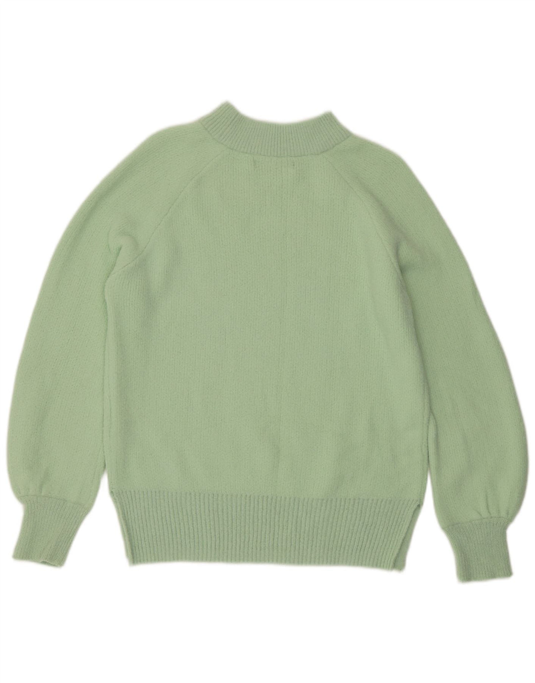 Marks & Spencer Suéter con Cuello Alto para Mujer UK 10 Small Green