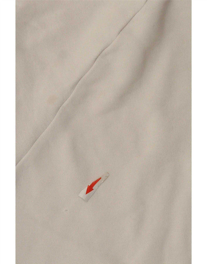 Levi's Sudadera de gran tamaño con gráfico para mujer UK 46 Large White Cotton