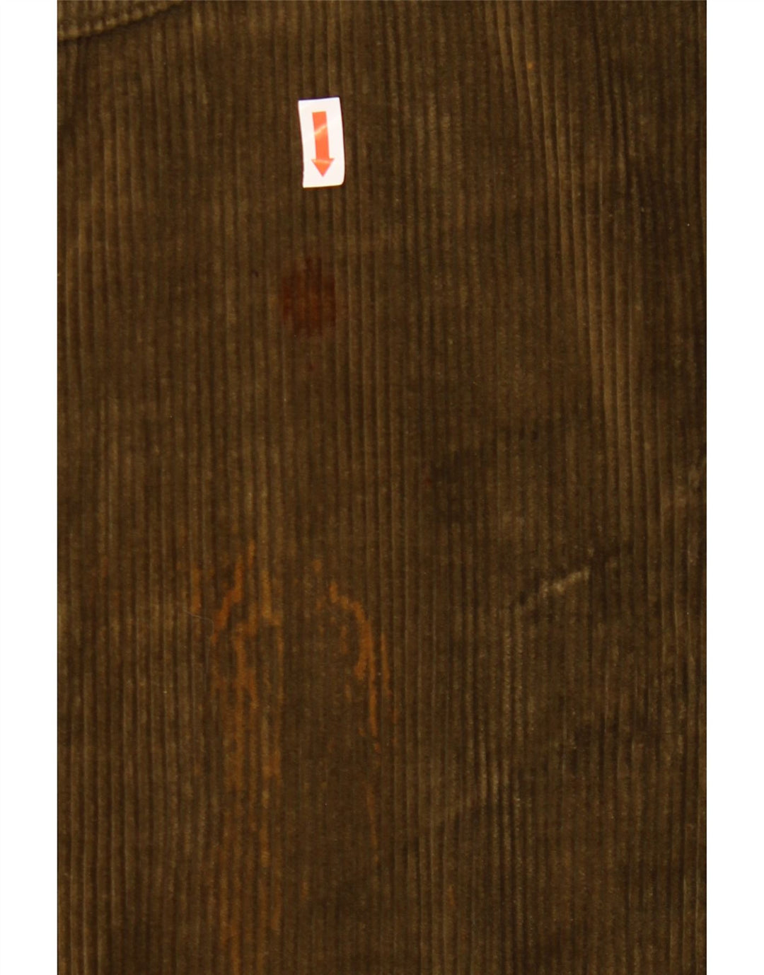 RITT Pantalones rectos de pana para hombre W31 L29 Caqui