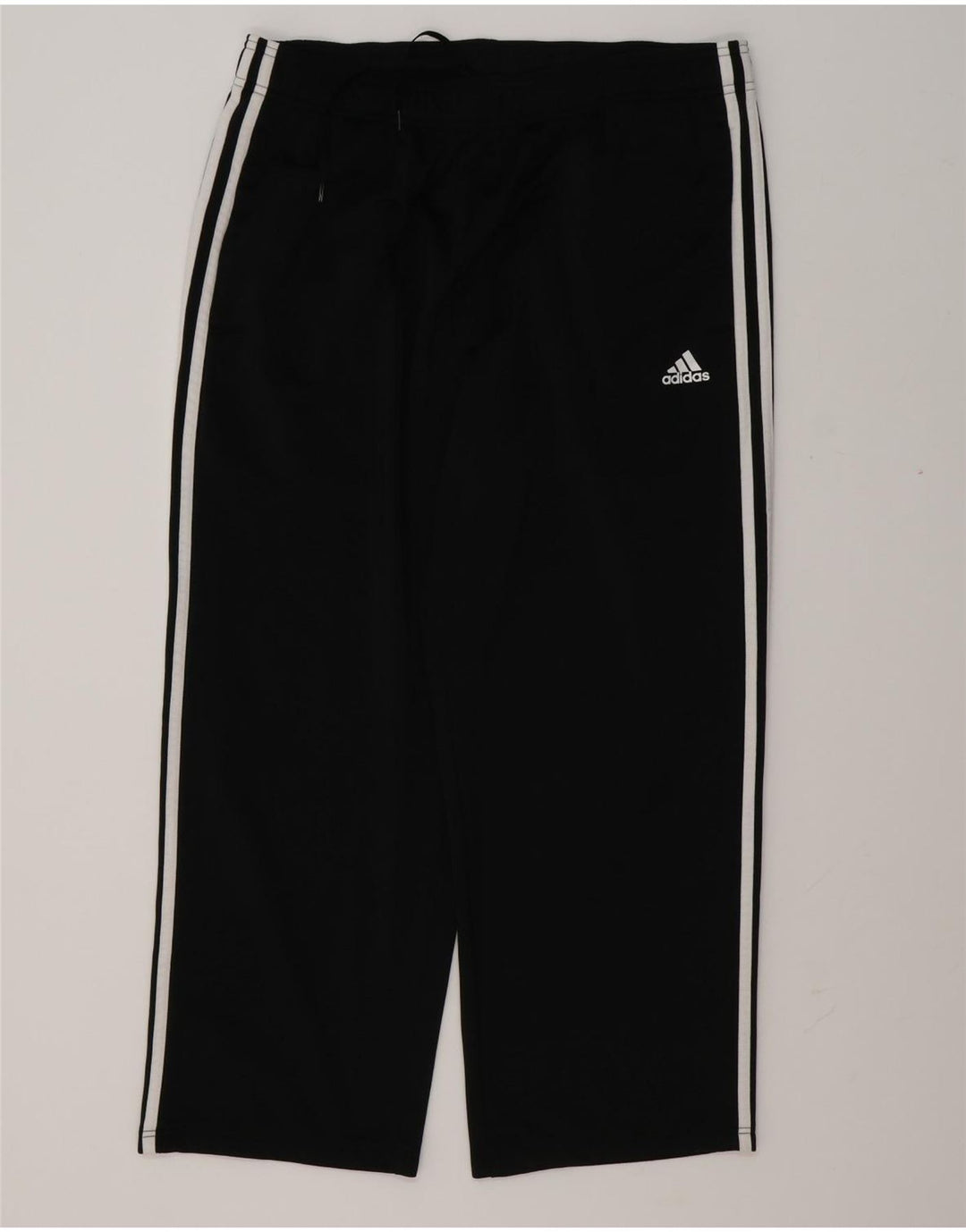 Adidas - Pantalón de chándal para hombre, talla 48/50, color negro, poliéster