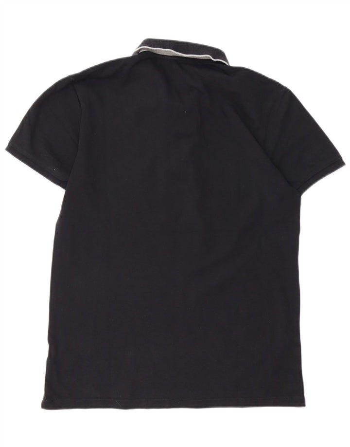 Polo Gas Hombre Negro Mediano