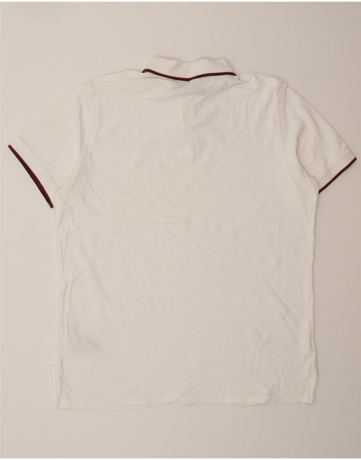 ARMANI EXCHANGE Polo Hombre XL Blanco Algodón