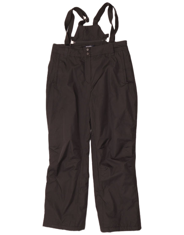 Pantalones de esquí con peto para mujer Mountain Warehouse UK 46 L Negro