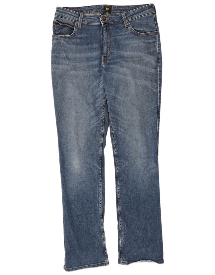 Vaqueros rectos Marion para hombre Lee W31 L31 Algodón azul
