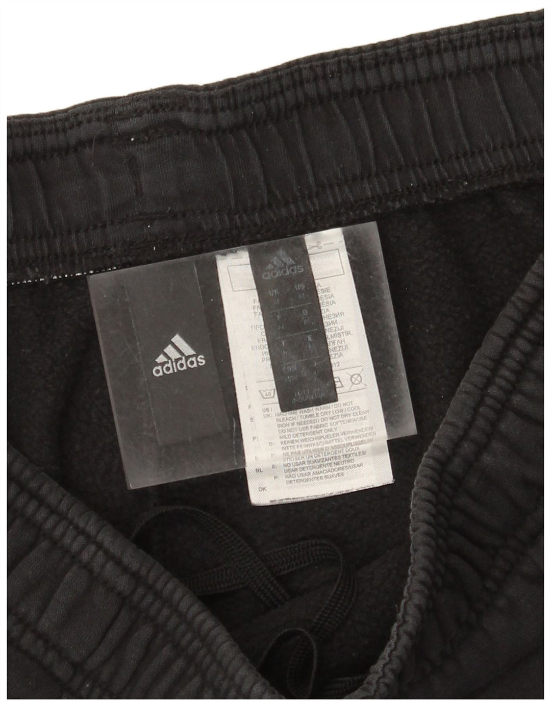 Adidas Hombre Pantalones De Chándal Joggers Medium Negro Algodón