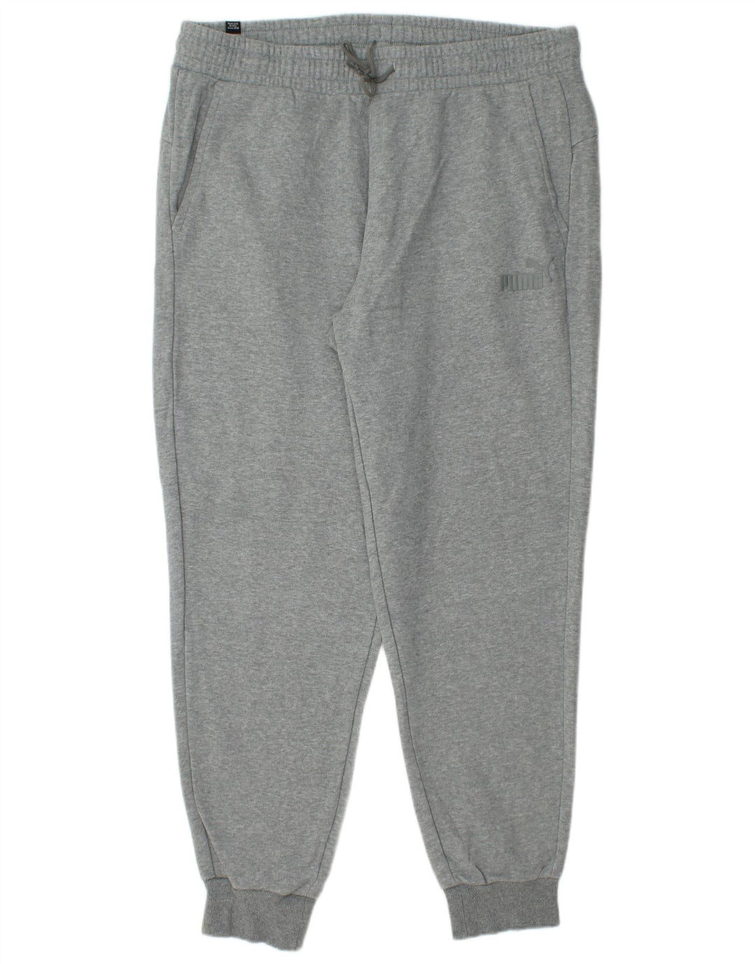 Puma Pantalones De Chándal Hombre Joggers XL Gris Algodón