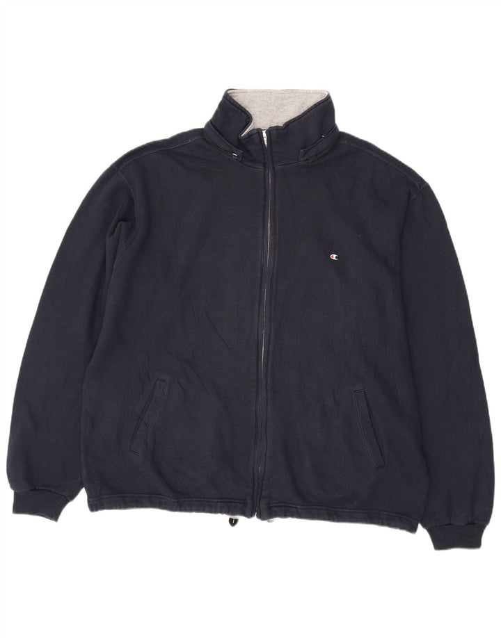 Champion Chaqueta De Chándal Para Hombre XL Algodón Azul Marino