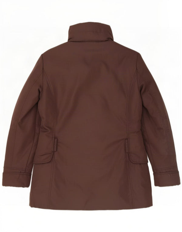 PEUTEREY Chaqueta acolchada para mujer UK 40 Grande Poliamida marrón