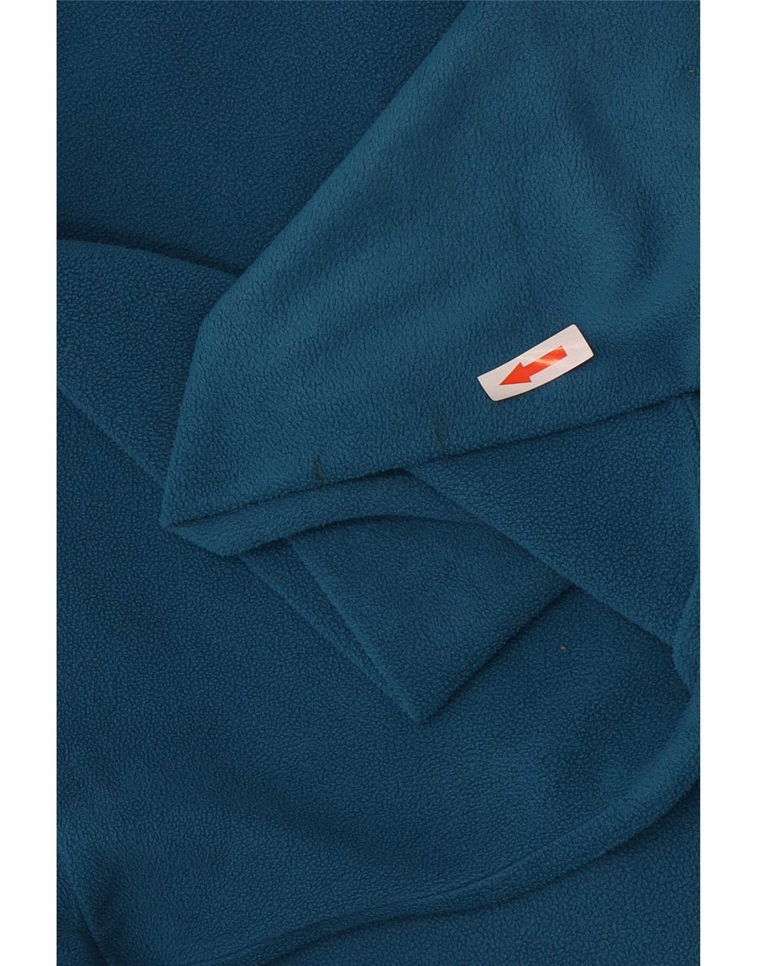 Jack Wolfskin Jersey de forro polar con cuello y cremallera para hombre UK 36/38 Poliéster azul medio