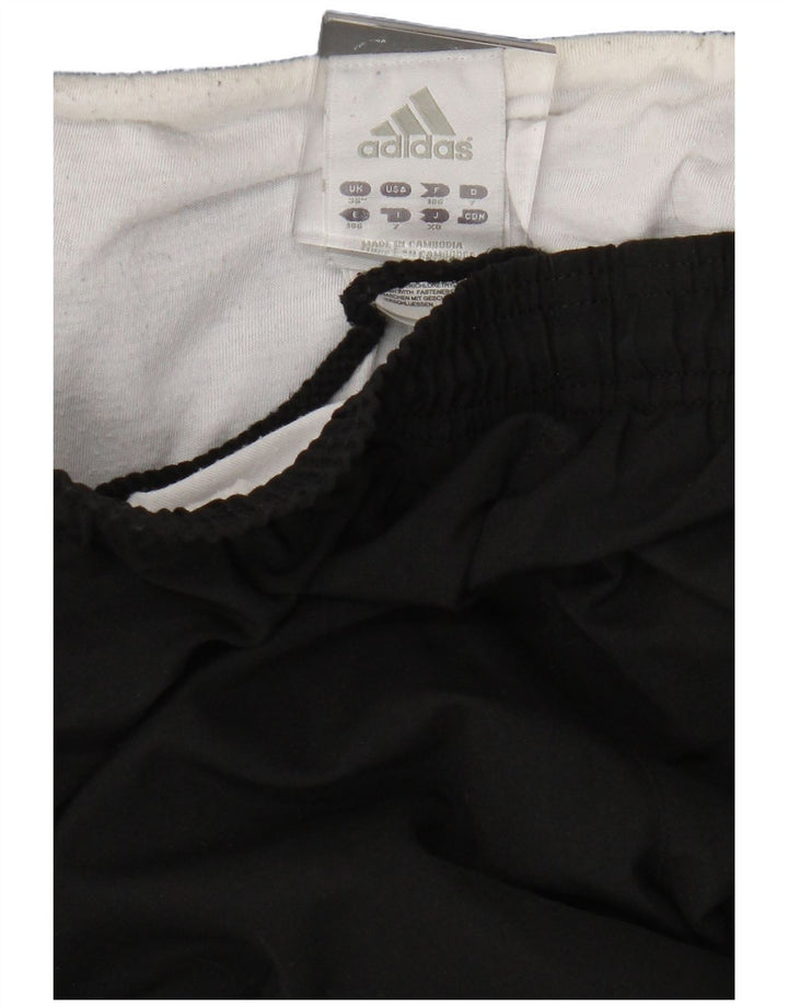 Adidas Hombre Pantalones De Chándal Joggers Grande Negro Poliéster