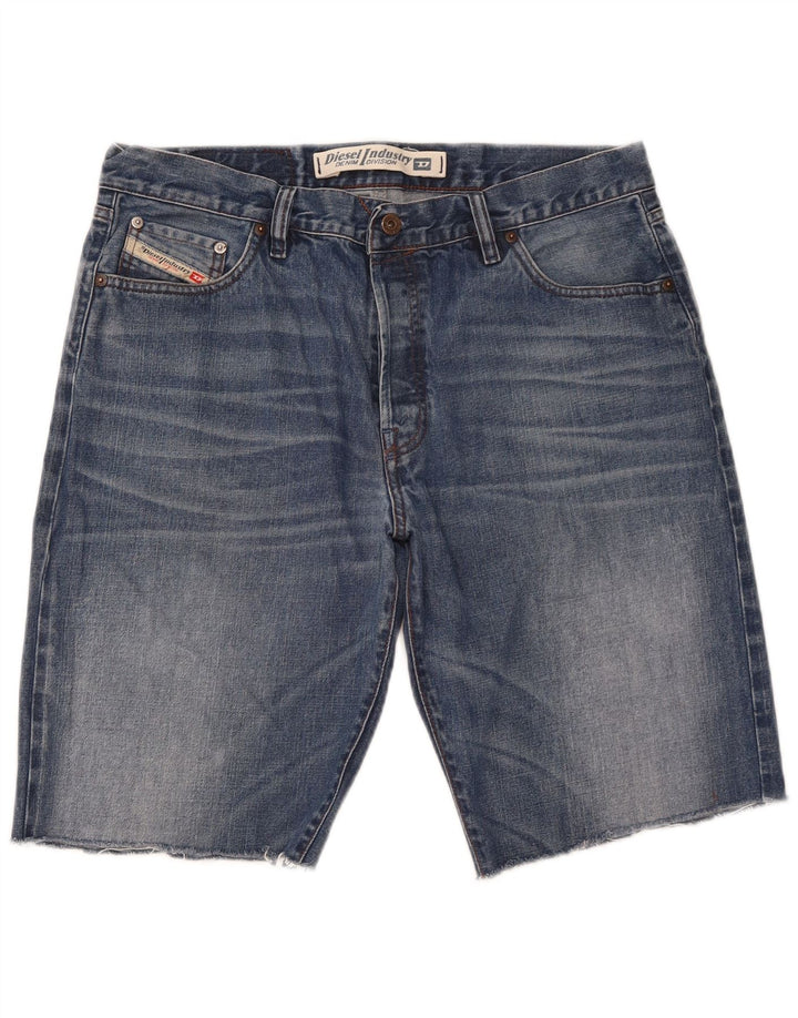 Diesel Pantalones cortos vaqueros para hombre W38 XL Algodón azul