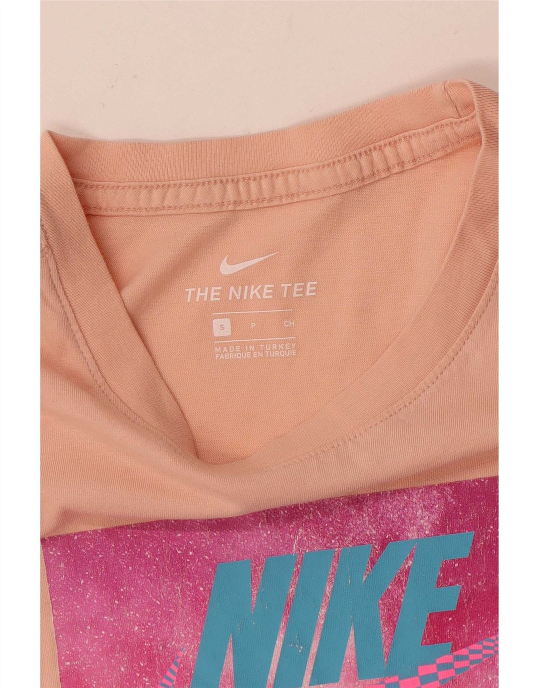 Nike - Camiseta gráfica para hombre, talla pequeña, rosa