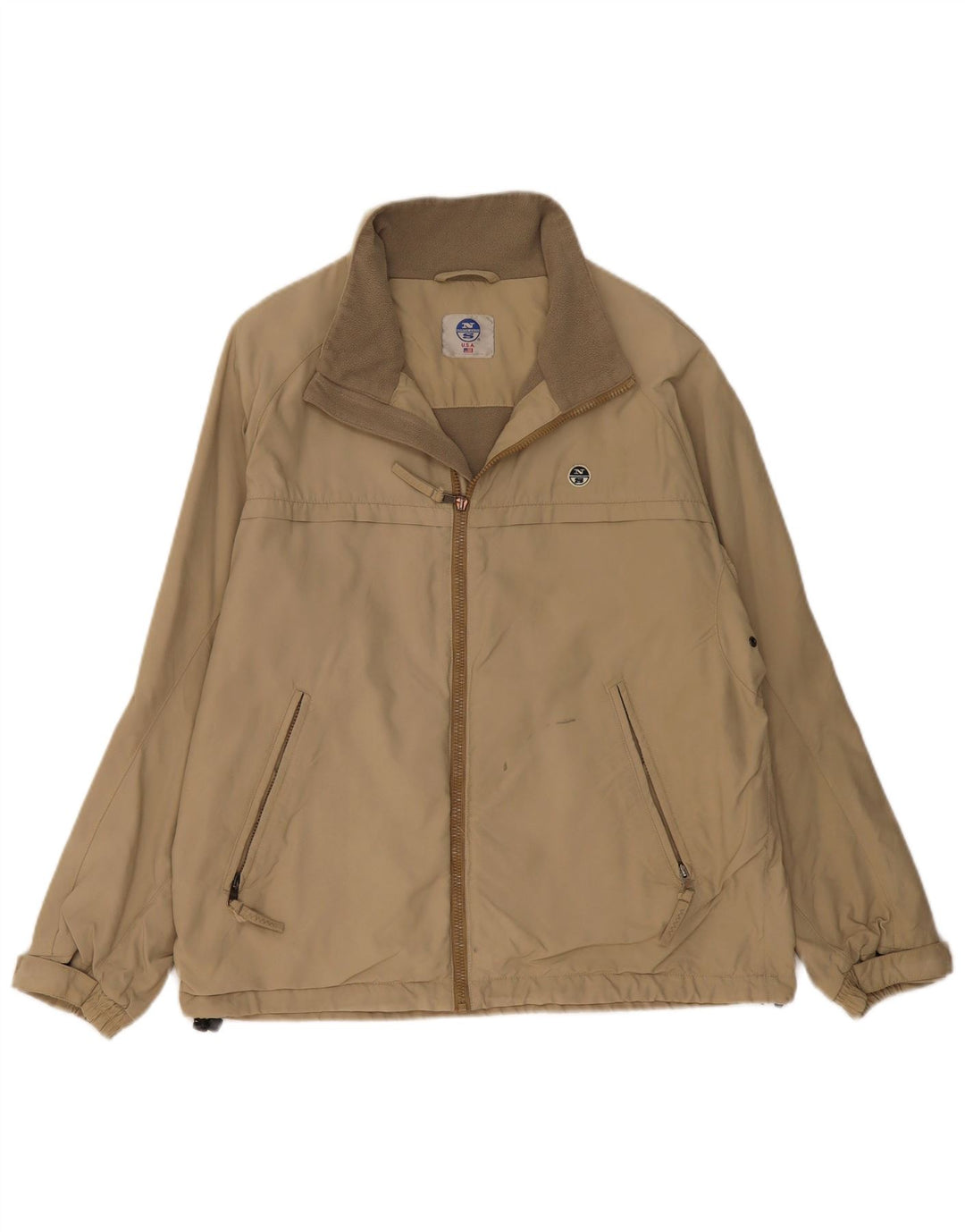 Chaqueta cortavientos para hombre North Sails UK 38 Medium Beige Poliamida