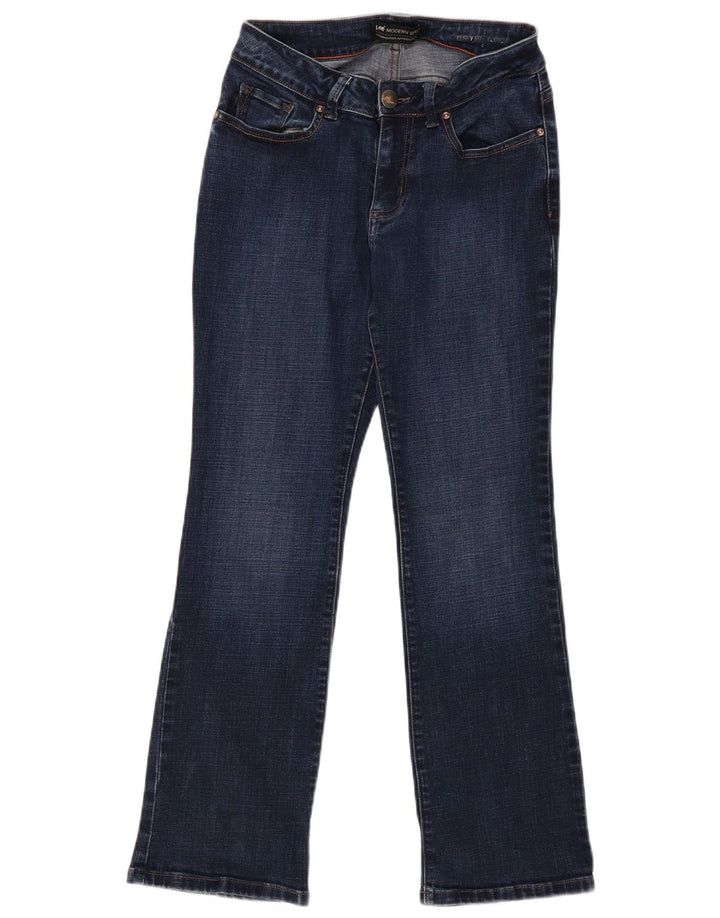 Lee - Vaqueros con corte de bota para mujer, ajuste curvado, talle moderno, talla 6, mediana, W28, L29, color azul
