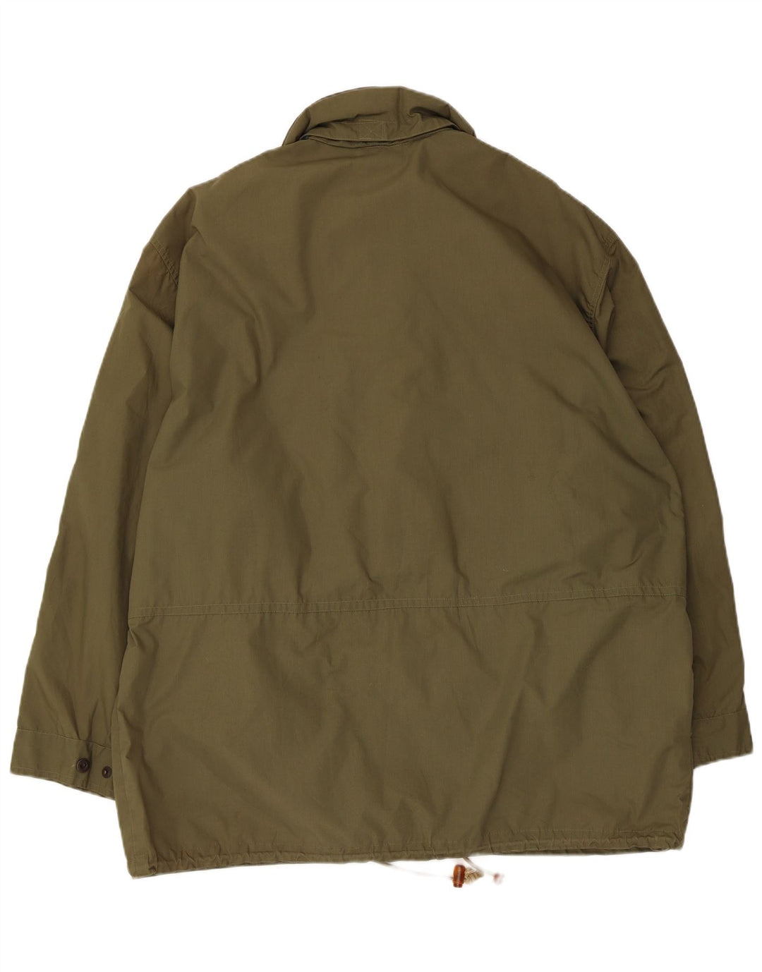 Chaqueta cortavientos vintage para hombre IT 54 2XL Poliéster caqui