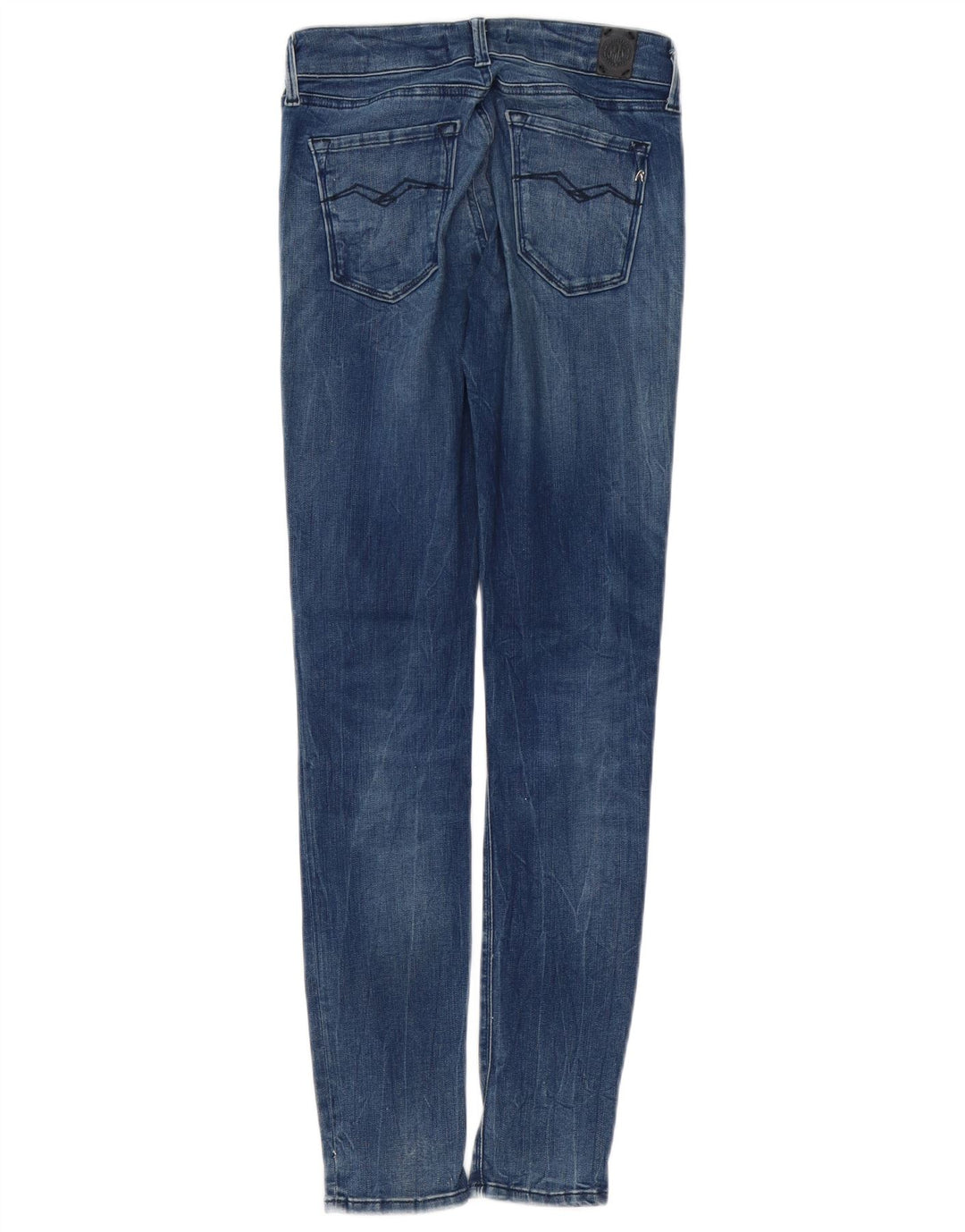 REPLAY Vaqueros pitillo para mujer W25 L29 Azul marino