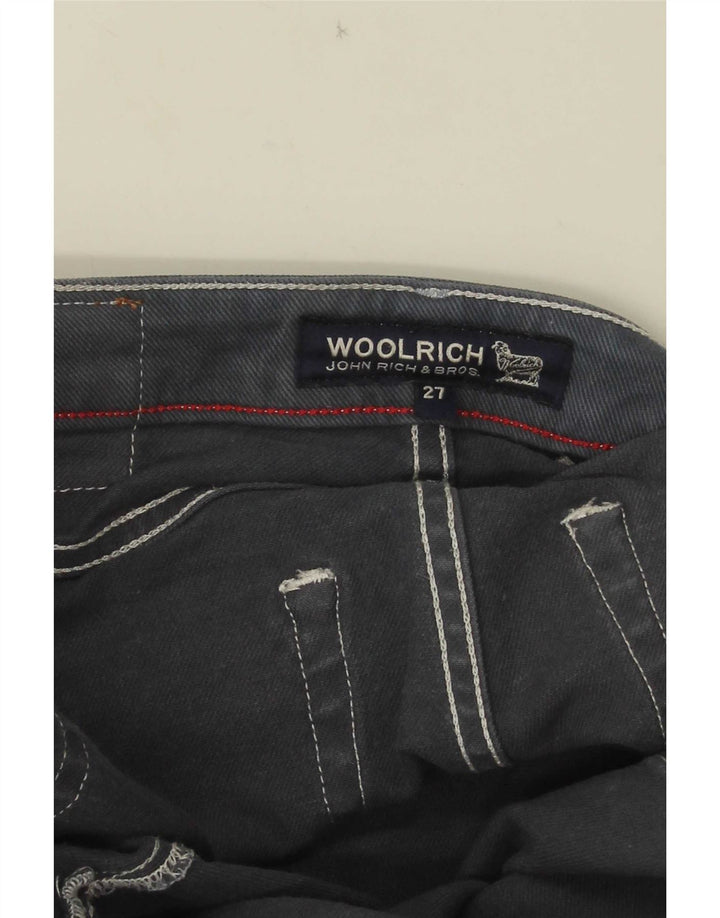 Vaqueros pitillo para mujer Woolrich W27 L27 Gris